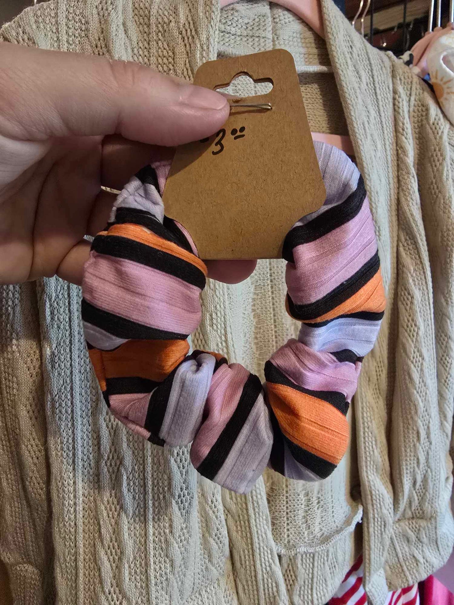 Halloween Mystery Scrunchie